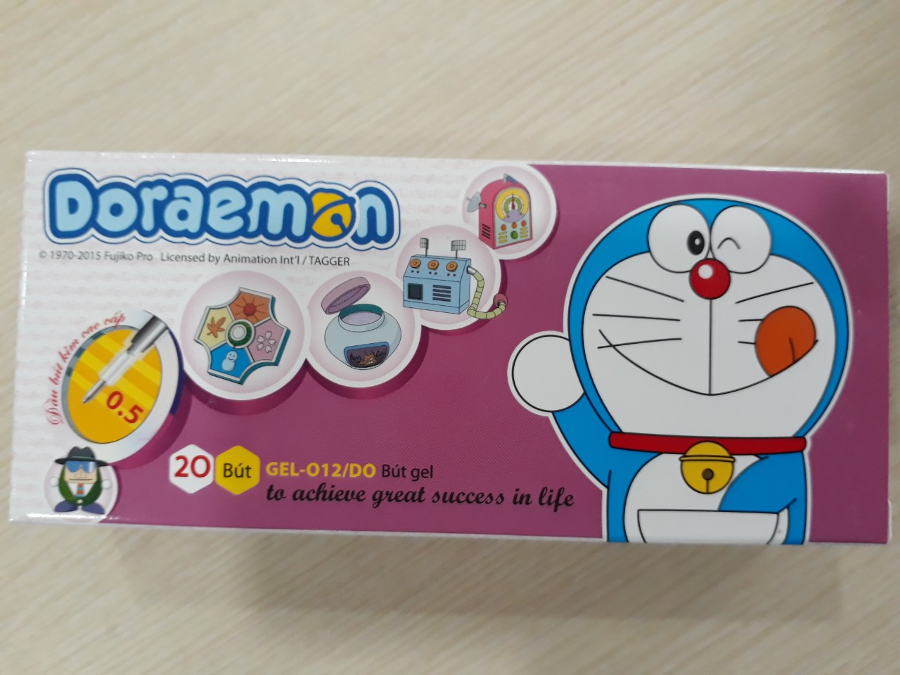 Hộp 20 Bút Gel Thiên Long Doraemon GEL-012/DO