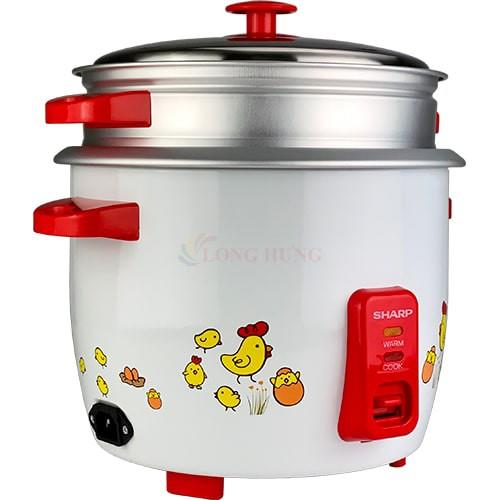 ♦﹍  Nồi cơm điện nắp rời Sharp 1.8 lít KSH-D18SV - Hàng chính hãng