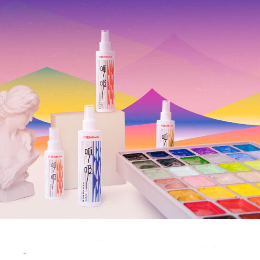 Xịt dưỡng ẩm, chống mốc HIMI MIya (dùng cho màu Gouache)