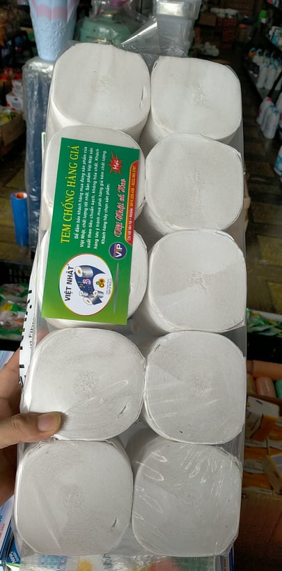 COMBO 2 BỊCH GIẤY VỆ SINH VIỆT NHẬT 10 CUỘN 3 LỚP