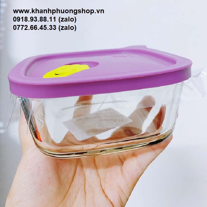 [HCM]bộ hộp cơm thủy tinh lock&lock - hộp cơm thủy tinh lock&lock