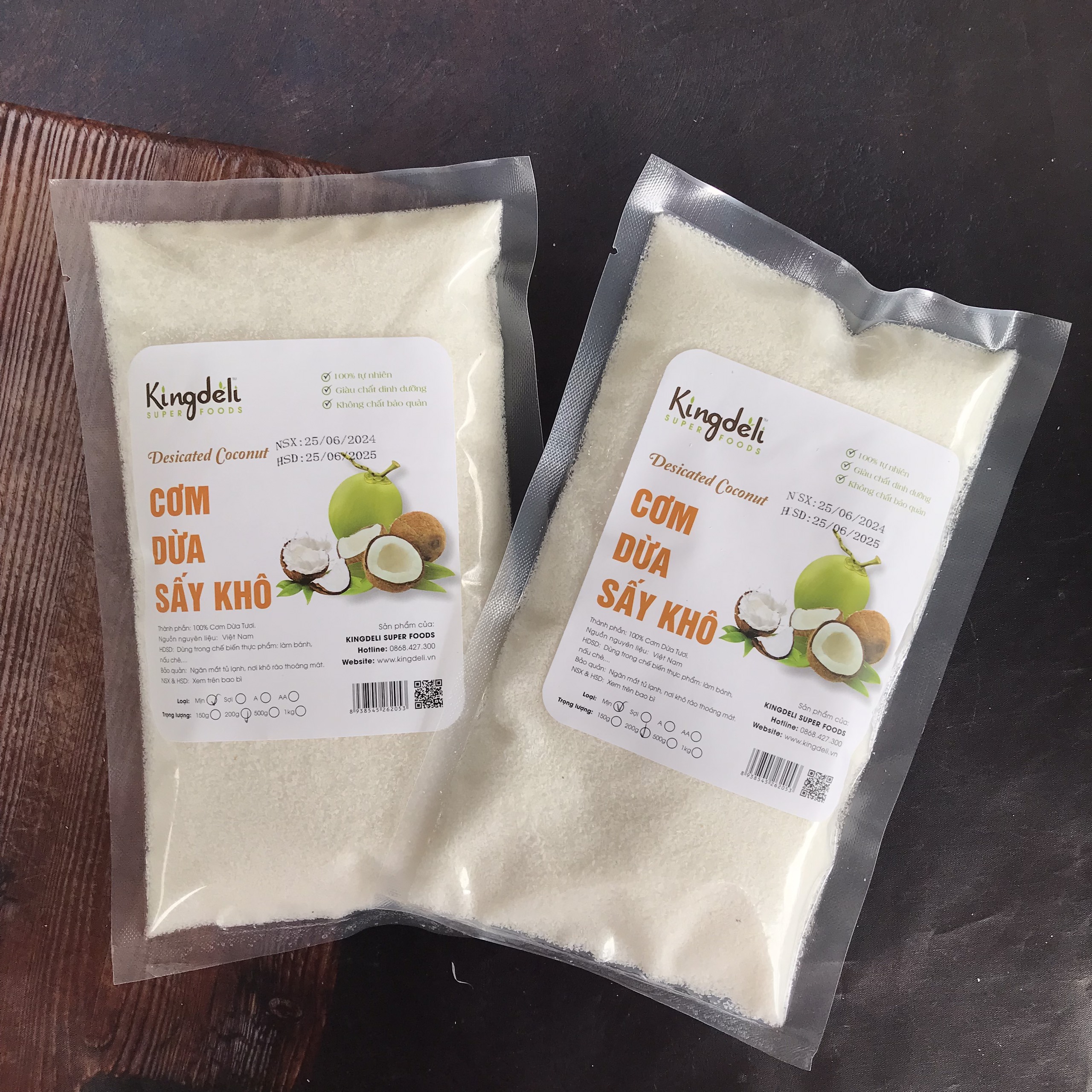 Cơm Dừa Sấy Khô loại 1
