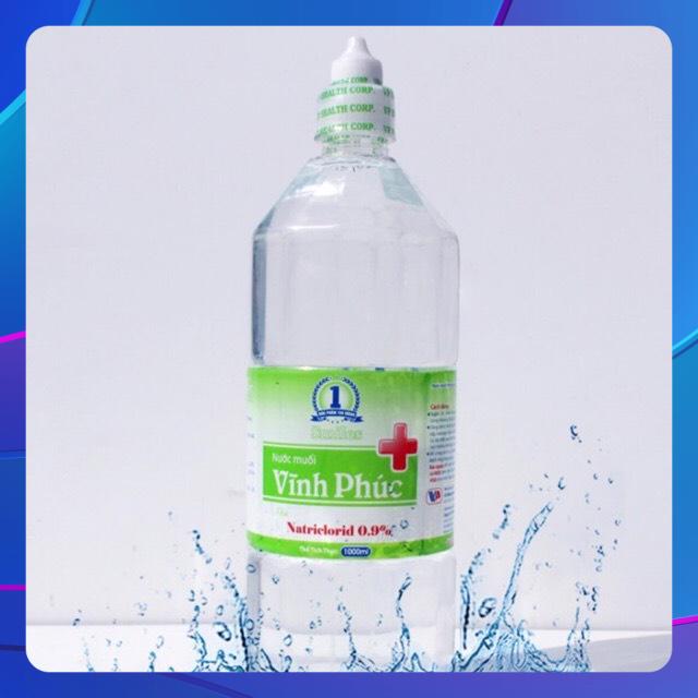 Nước muối sinh lý Vĩnh Phúc 500ml/ 1000ml