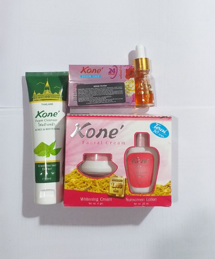 Set kem 3 món kone Thái lan dành cho da nám (kem. serum, srm)