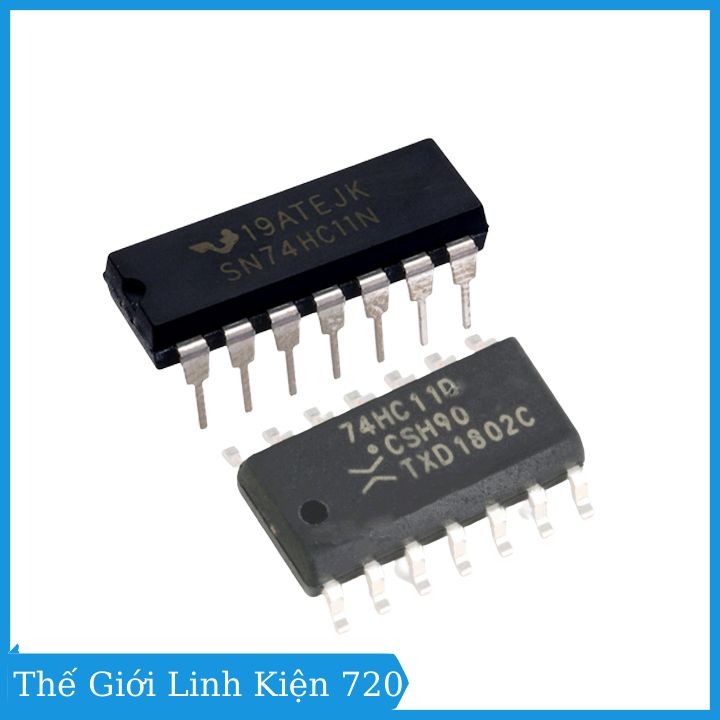 74HC11 SOP14 / DIP14 Triple 3-input AND Gate