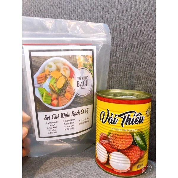 [HCM]SET CHÈ KHÚC BẠCH 15 chén 750Gr ( LÀM TỪ GELATIN)