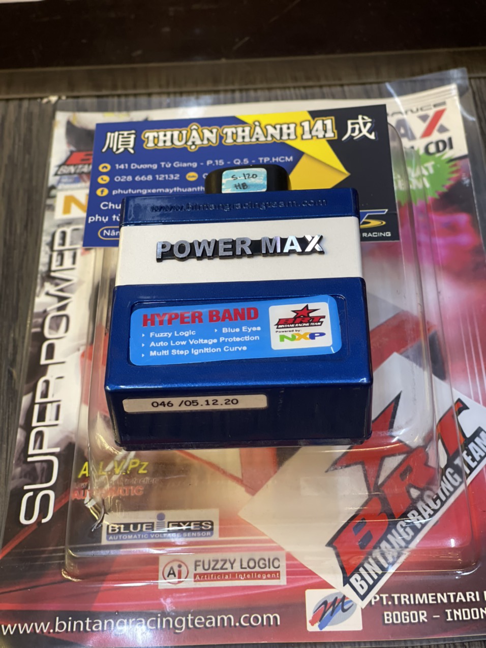 Ic BRT mở tua sport (1 Max) / xipo / RGV120