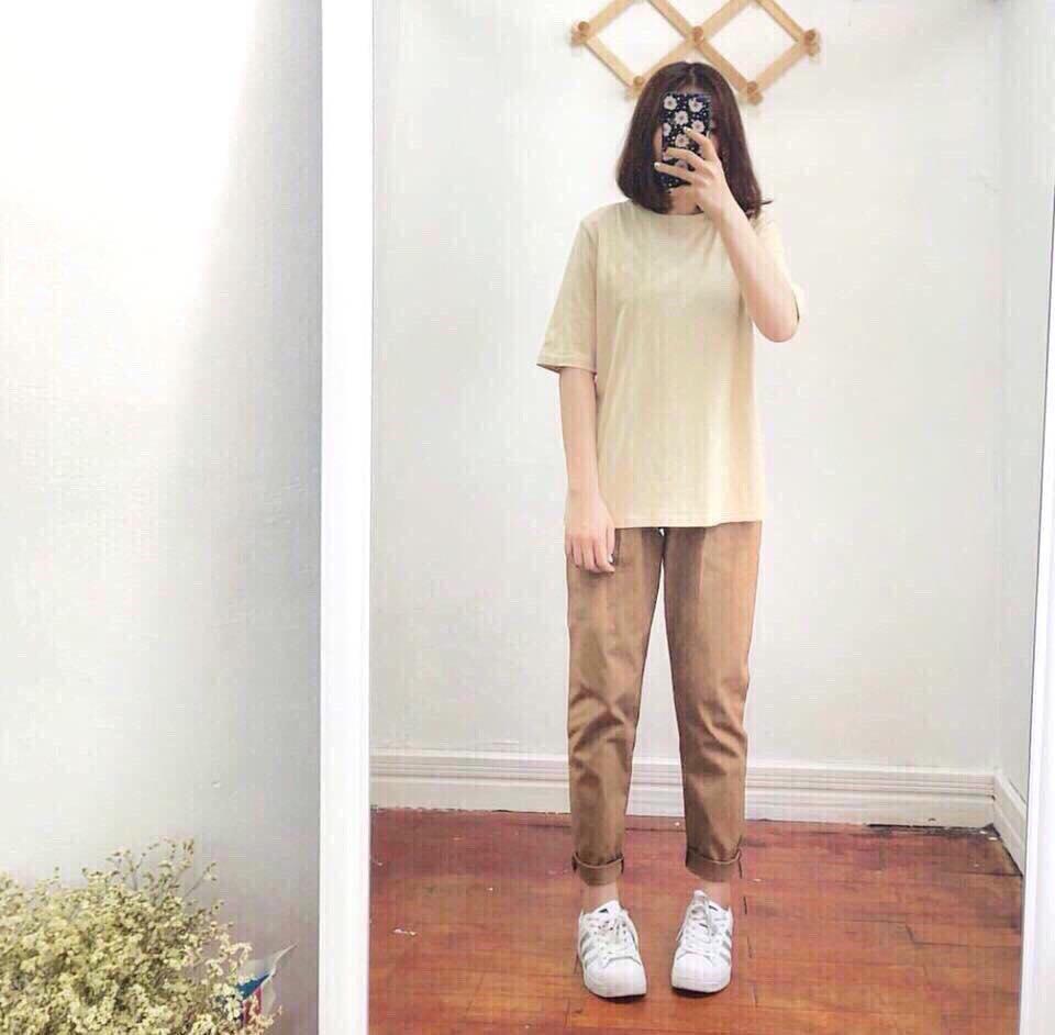 [HCM]quần baggy kaki nữ hot trend