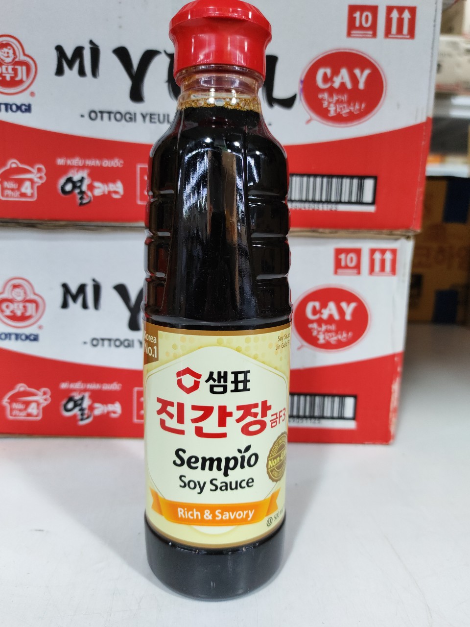 Xì dầu sempio geum f3 hàn quốc - 샘표 진간장