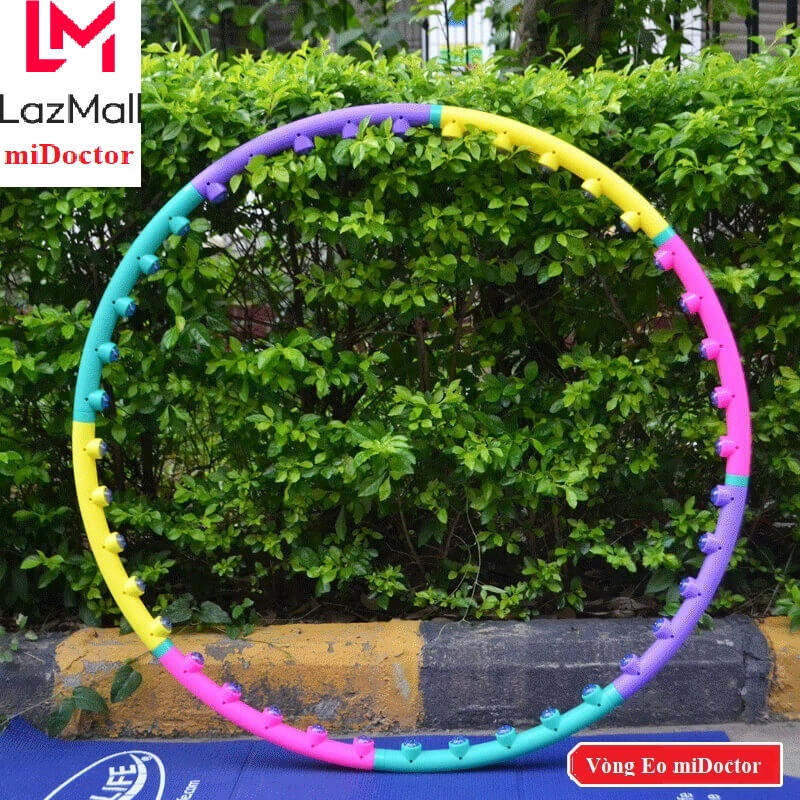 Vòng Lắc Eo Giảm Mỡ Bụng, Vòng Lắc Eo Thon Massage Giảm Mỡ Bụng - Hàng Chính Hãng miDoctor