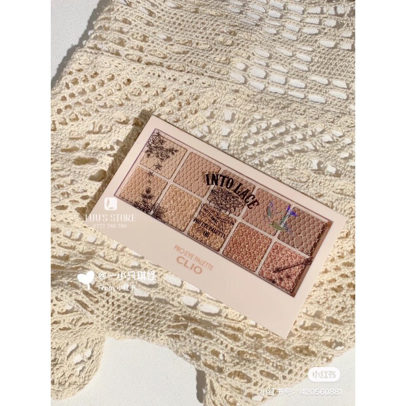 [Nhập RAISINGSTAR18, giảm 30k cho đơn 99k]Bảng Màu Mắt CLIO 08 Into Lace