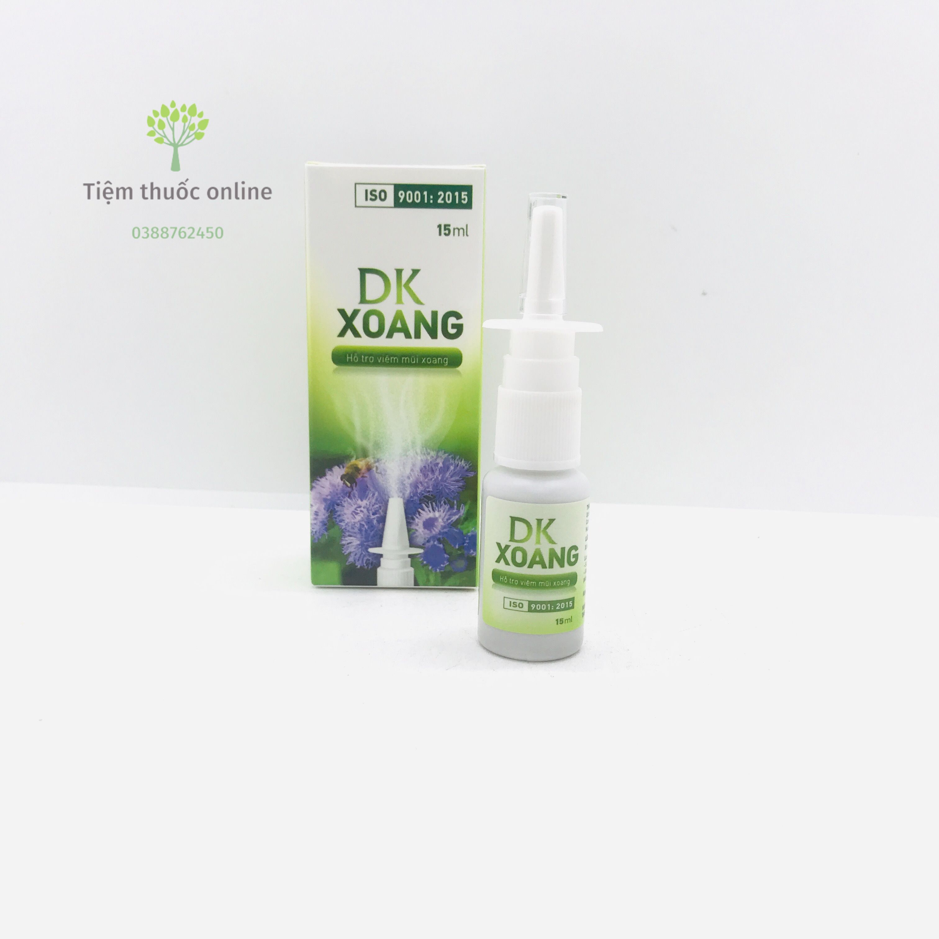 Dung Dịch Xịt Mũi DK Xoang - Lọ 15ml
