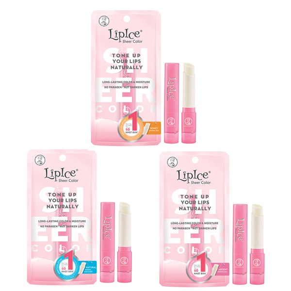 Son dưỡng môi Lipice Sheer Color - có màu tự nhiên