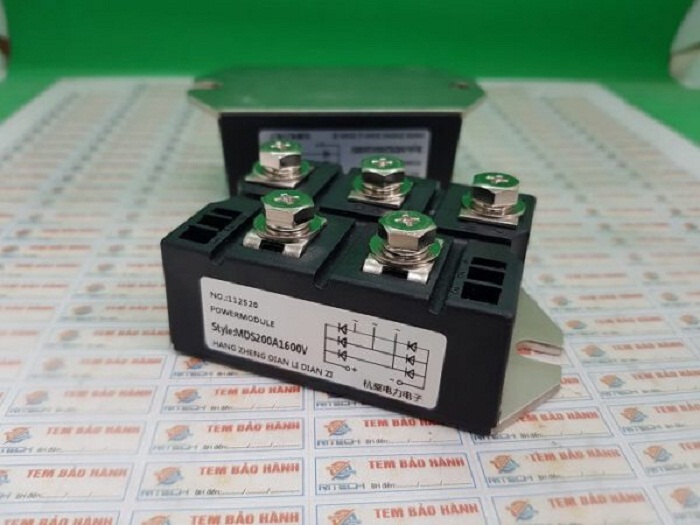 Mds200a1600v mds200-16 mds200a chỉnh lưu cầu 3 pha 200a,1600v