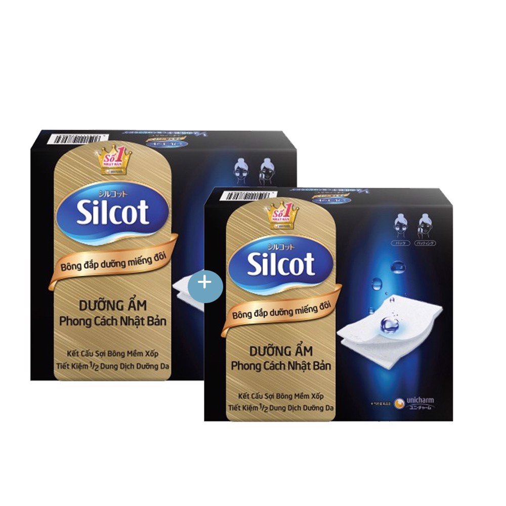 Bông Tẩy Trang Silcot Miếng Đôi 40 Miếng