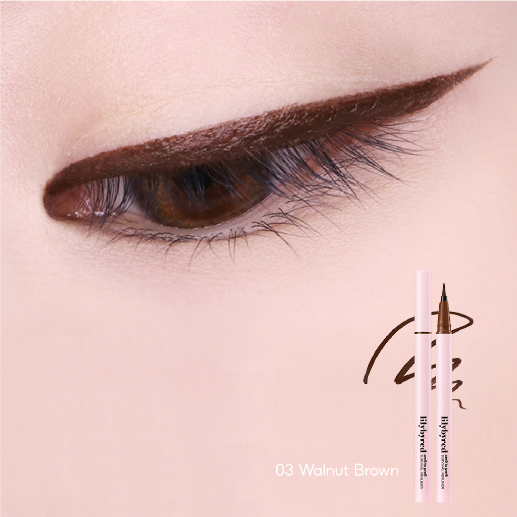Lilybyred AM9 to PM9 survival penliner 0.6g long lasting waterproof eyeliner tip pen
