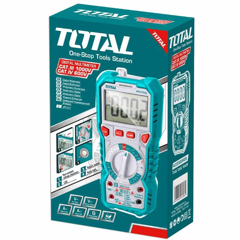 Đồng hồ đo điện vạn năng TOTAL TMT47503