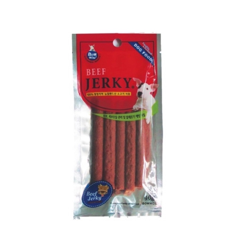 Thịt bò que Beef Jerky Hàn Quốc cho chó
