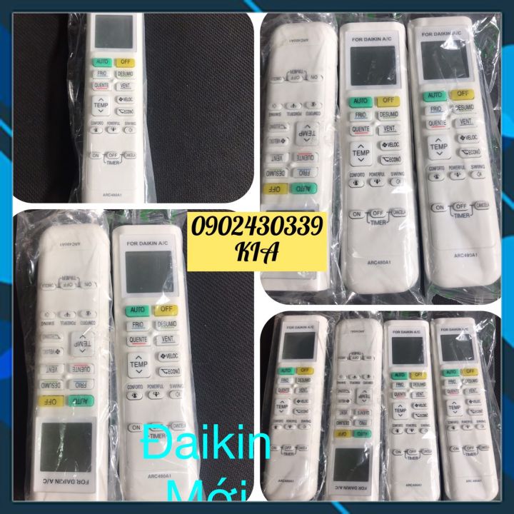 [HCM]Điều khiển máy lạnh/ Remote máy lạnh các loại