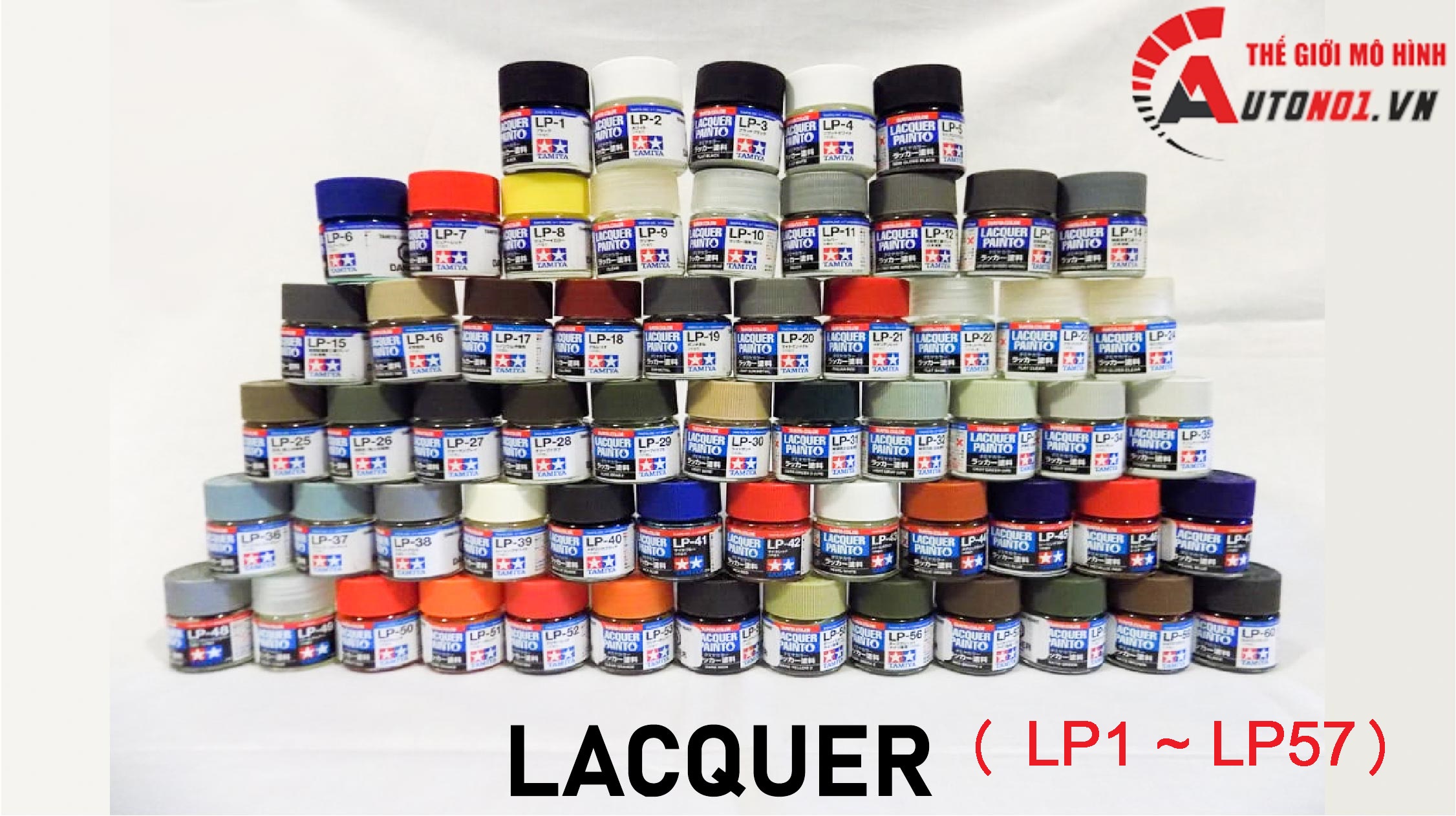 LACQUER ( LP1 ~ LP15 ) SƠN MÔ HÌNH 10ML TAMIYA