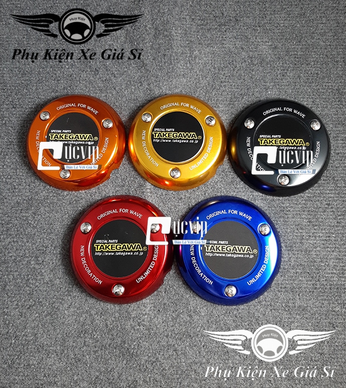 Chụp Nắp Nồi Wave Nhỏ, Wave Cũ, Dream, Future Nhôm CNC MS1663