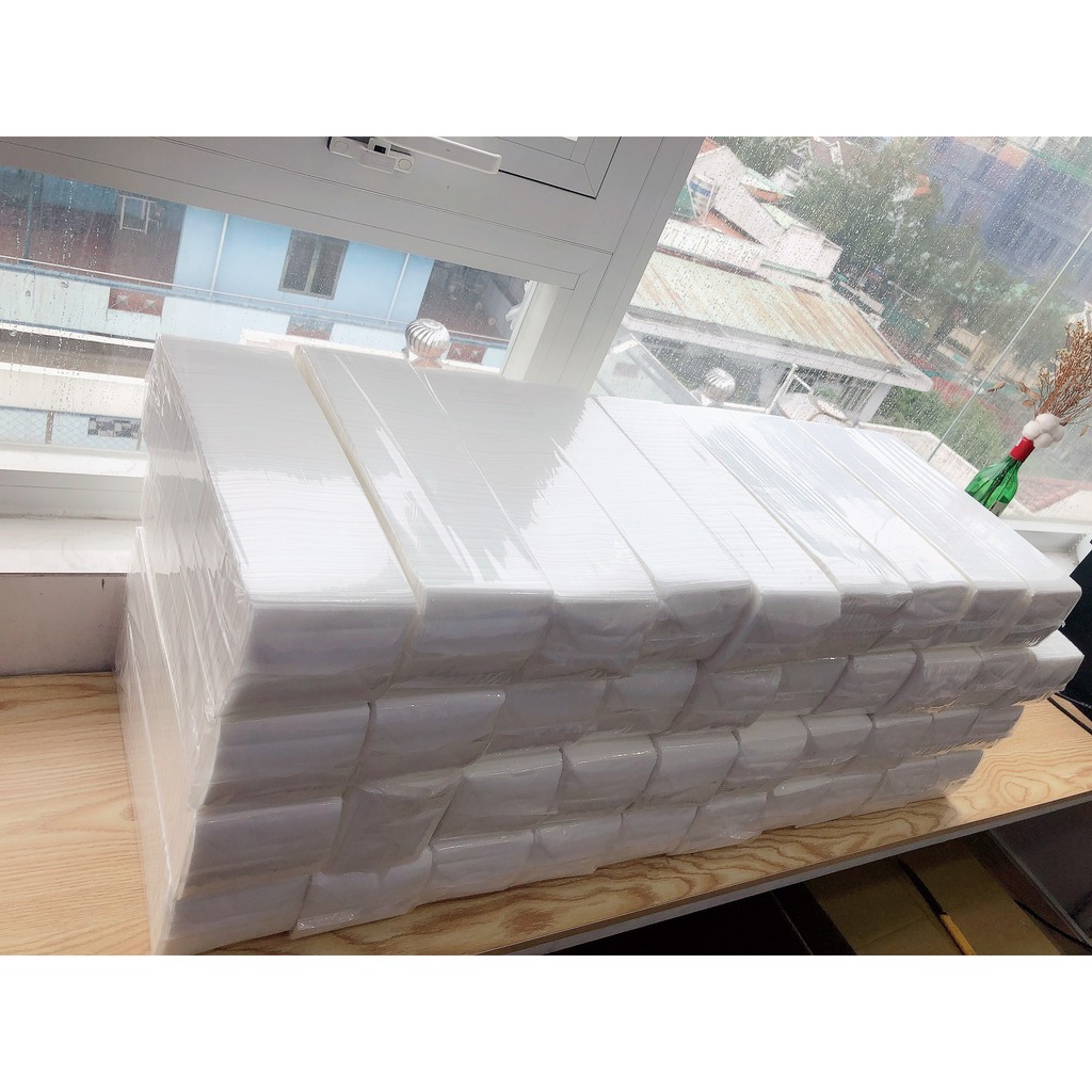 Khăn giấy lau mặt Spa đa năng loại 1 (cây 200 tờ)