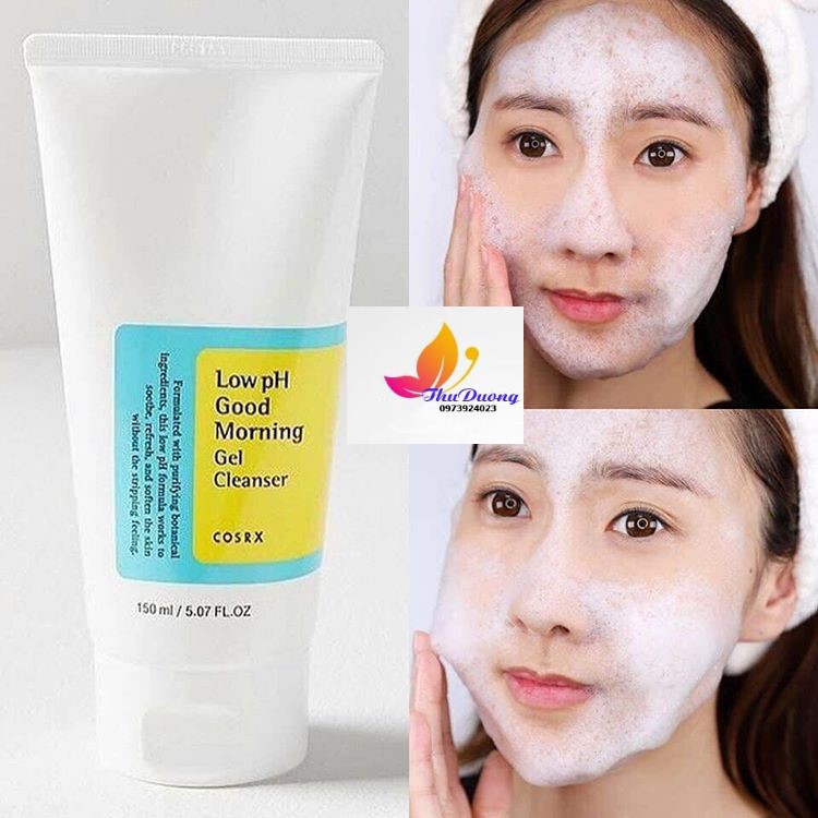 [HCM]Sữa Rửa Mặt Cosrx Low Ph Good Morning Gel Cleanser 150ml