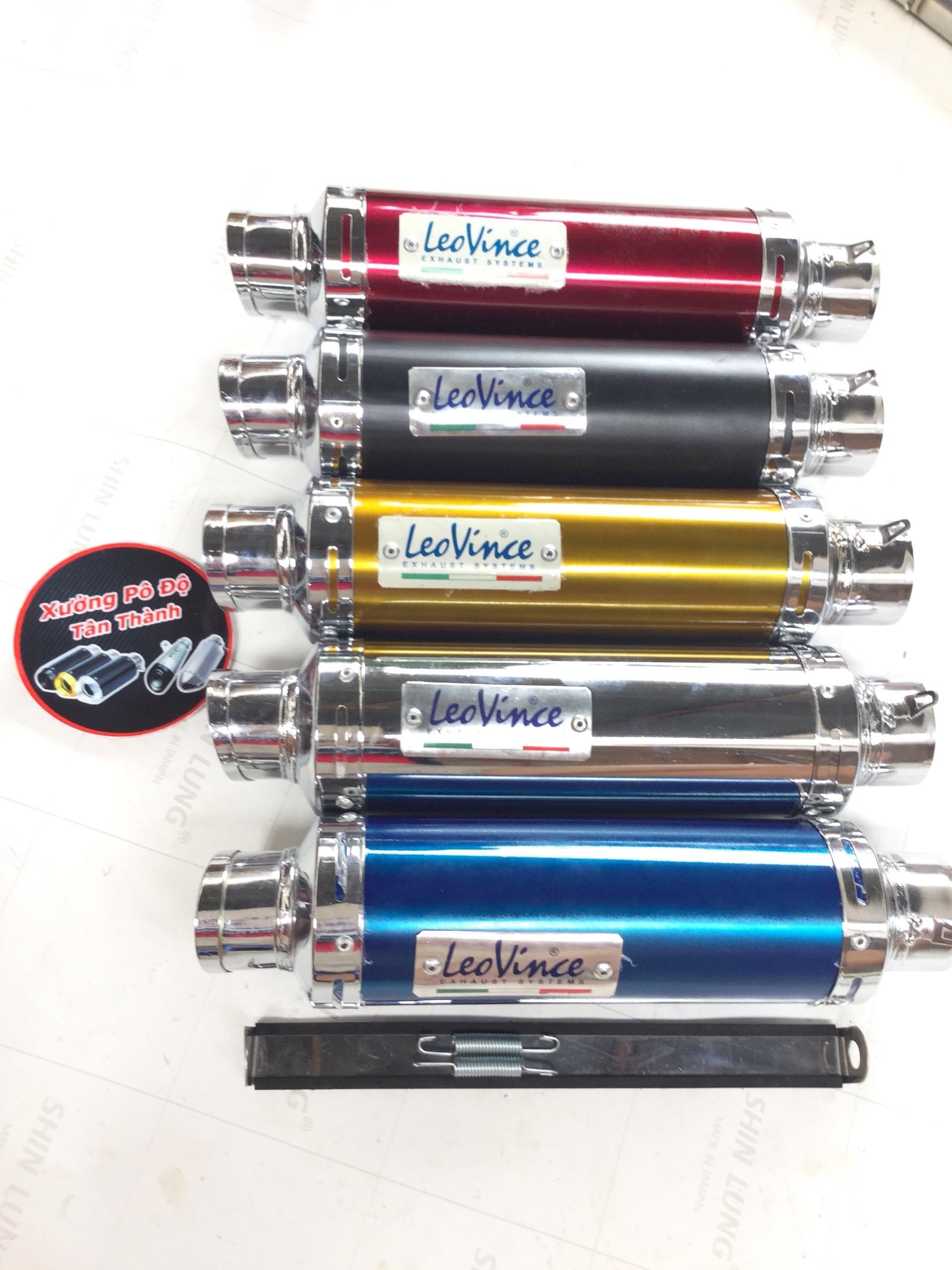Bộ pô leovince vàng full - Lon không cổ