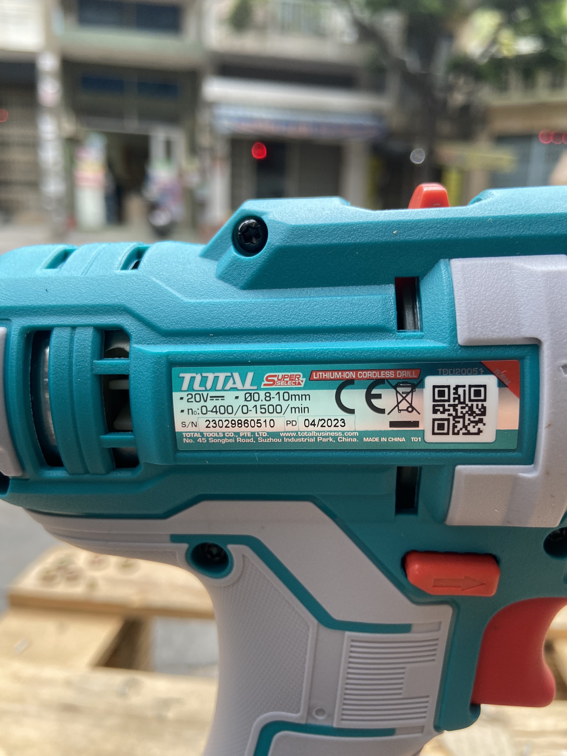 Máy khoan dùng pin PS20S (nâng cấp từ TDLI20011) TOTAL TDLI20051