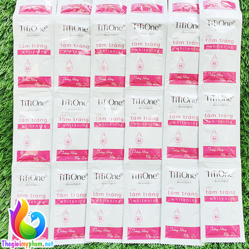Combo 3 Gói Sữa Tắm Trắng Da Titione(3x6g)
