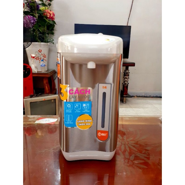 BÌNH THỦY ĐIỆN COMET CM3217 3.4L 730W