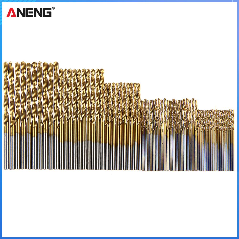 70pcs Drill Bits Straight Shank HSS Twist Drill Bits Set Power Hand Tools