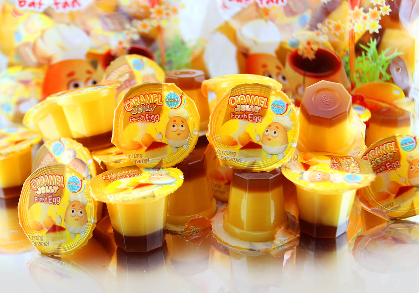 Thạch Caramel Lapatie 400g
