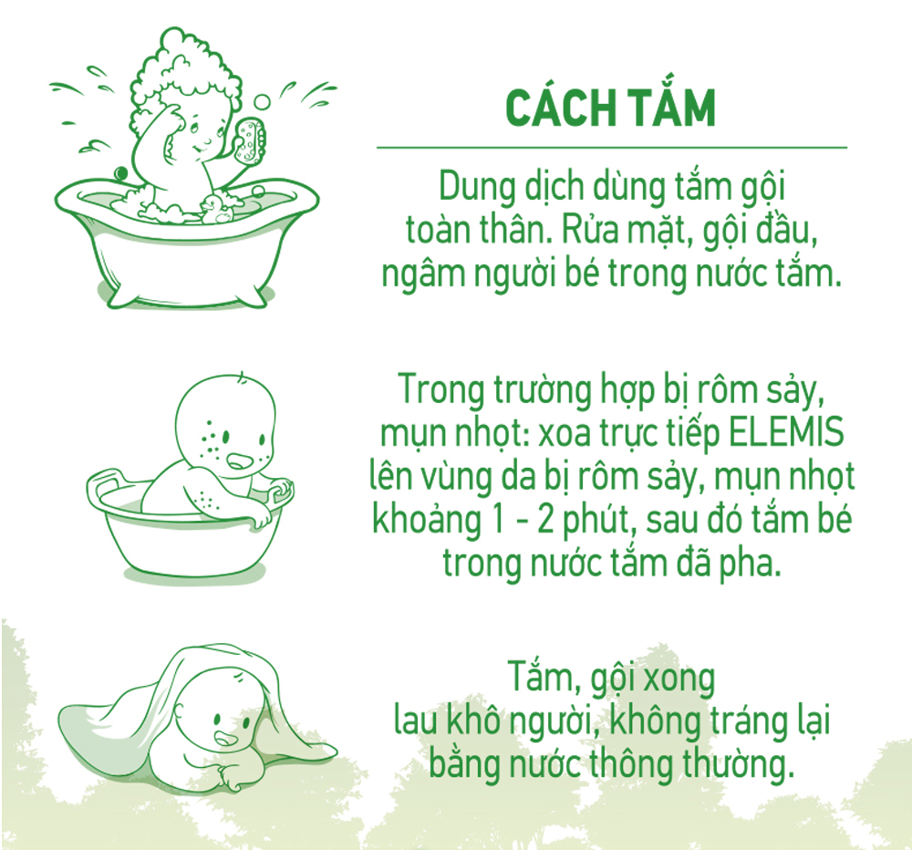 [Chính Hãng] - Nước Tắm Thảo Dược Elemis - 200ml/chai