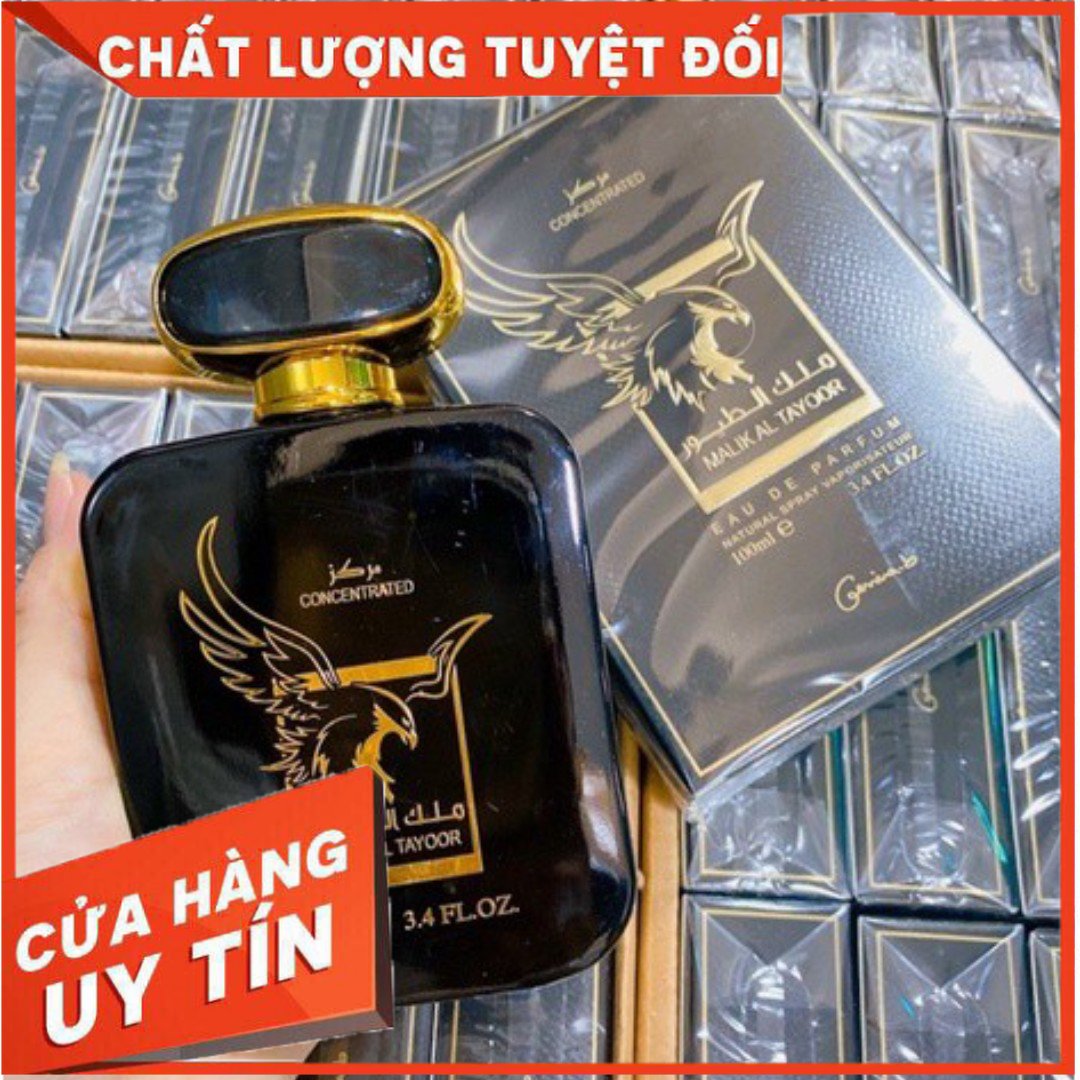 Nước hoa Dubai Đại Bàng Đen MALIK AL TAYOOR 100ml Nam Tính , Cuốn Hút , Lưu Hương Lâu