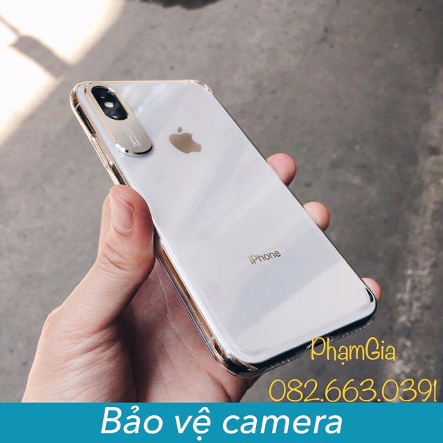 Ốp kính bảo vệ camera iphone 7/7plus/8/8plus/x/xs/xr/xsmax