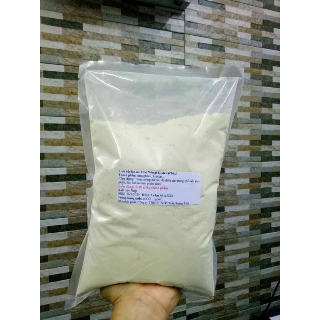1kg Tinh bột lúa mì (Bột VITAL WHEAT GLUTEN)|Bột mì căn