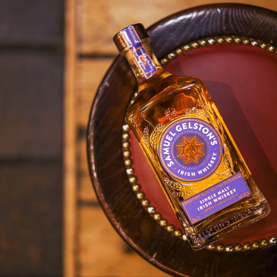 [CHÍNH HÃNG] Rượu Single Malt Irish Whiskey Samuel Gelston's - 700MlL - 40%