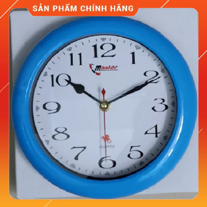 Nơi bán Đồng Hồ Treo Tường kim giật Master Cho Phòng Ngủ Nhỏ Gọn Dễ Thương kích thước 21cm