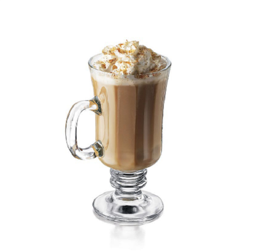 Bộ 6 Cốc thủy tinh có quai Irish Coffee - 230ml, ly cốc thuỷ tinh uống nước sang chảnh