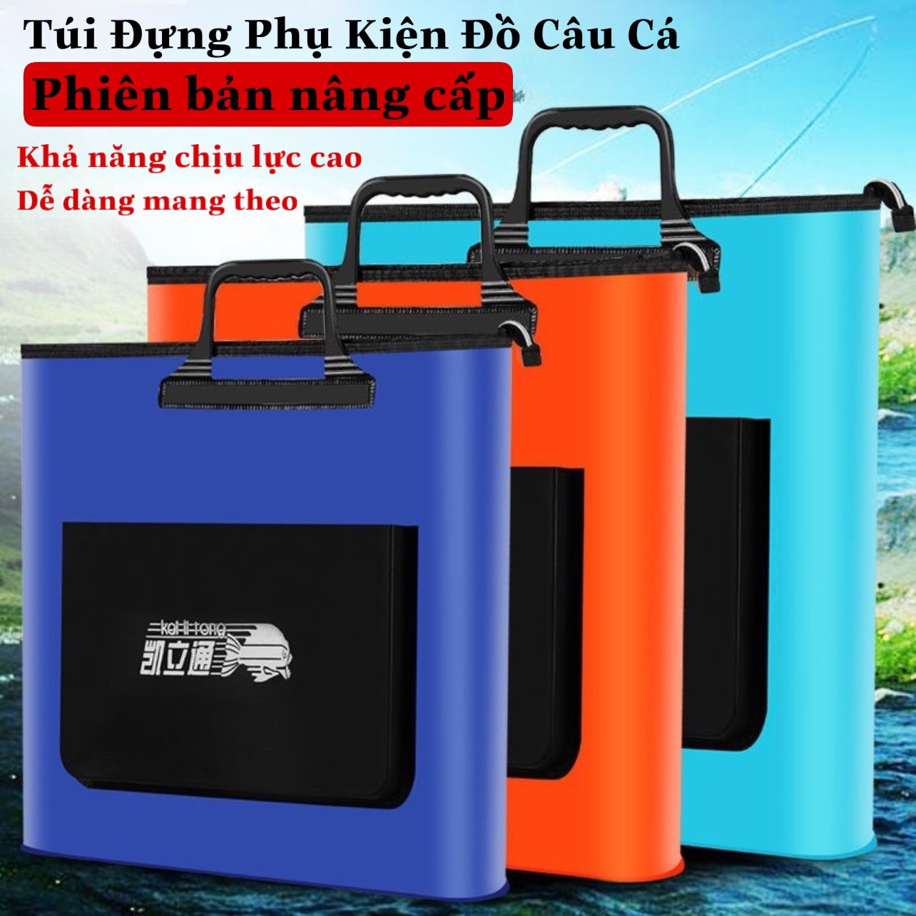 Túi đựng phụ kiện đồ câu, túi đựng cá, đựng rọng cao cấp