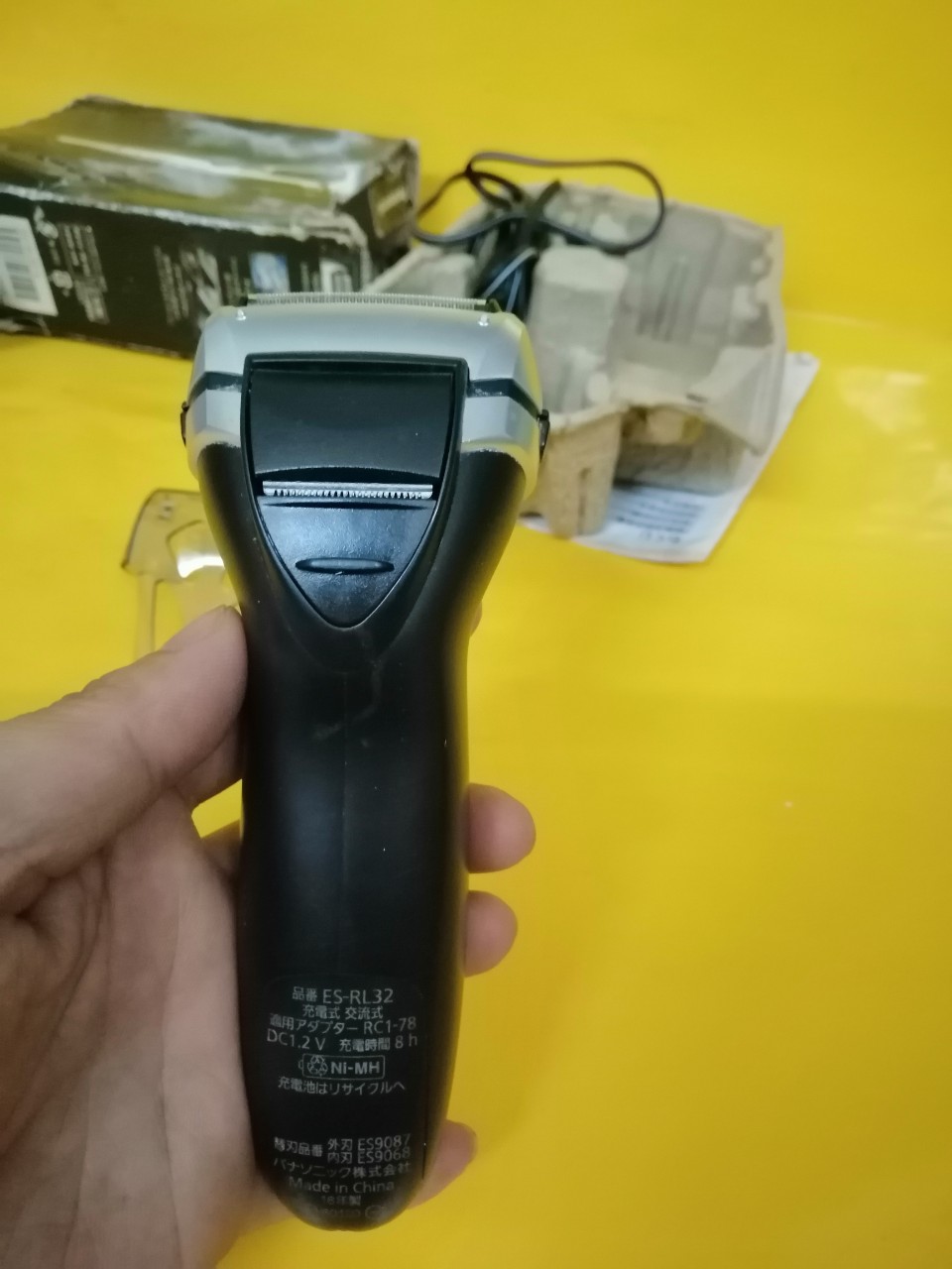 Máy cạo râu nội địa Nhật Panasonic ES-RL32 (9)