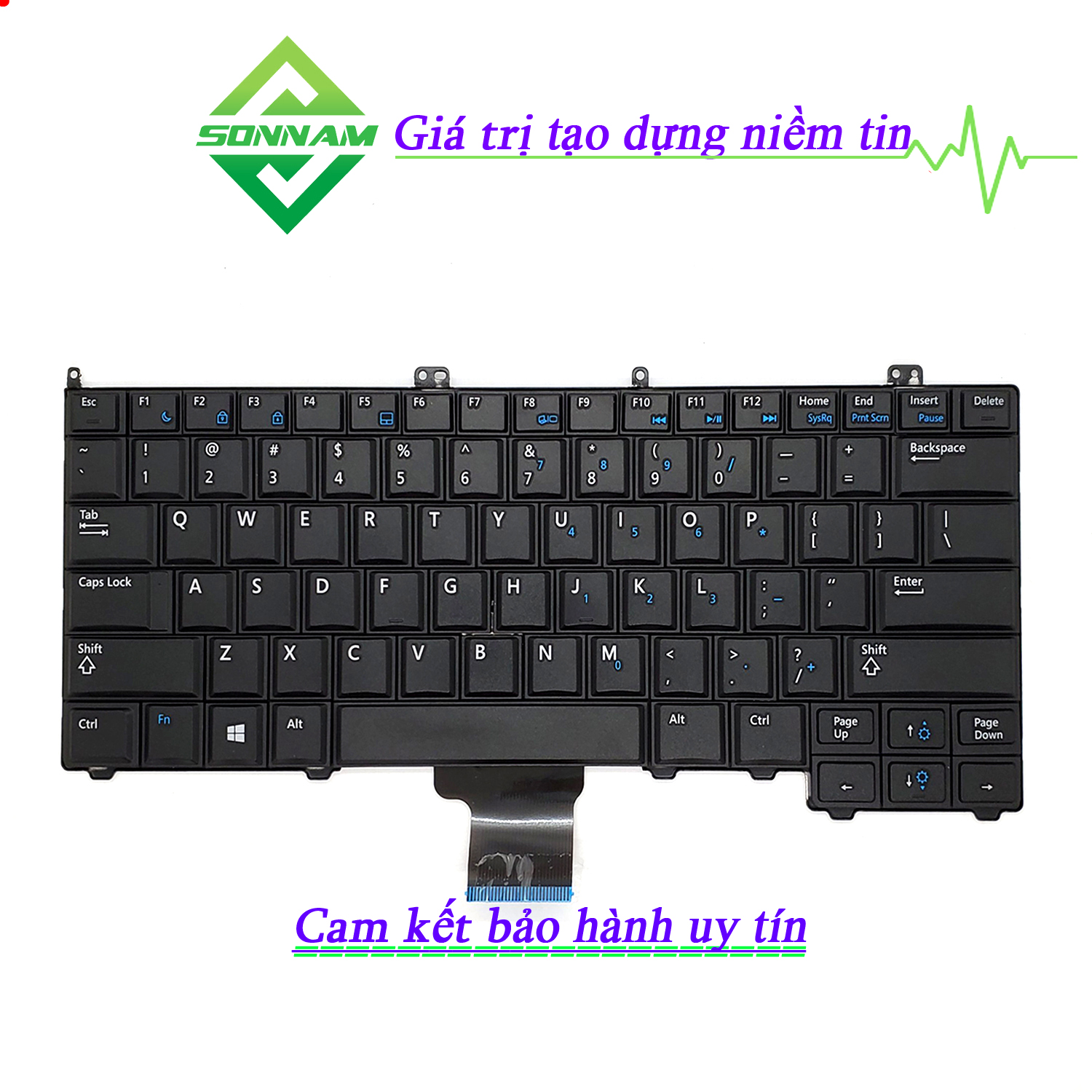 Bàn Phím Laptop Dell Latitude E7440