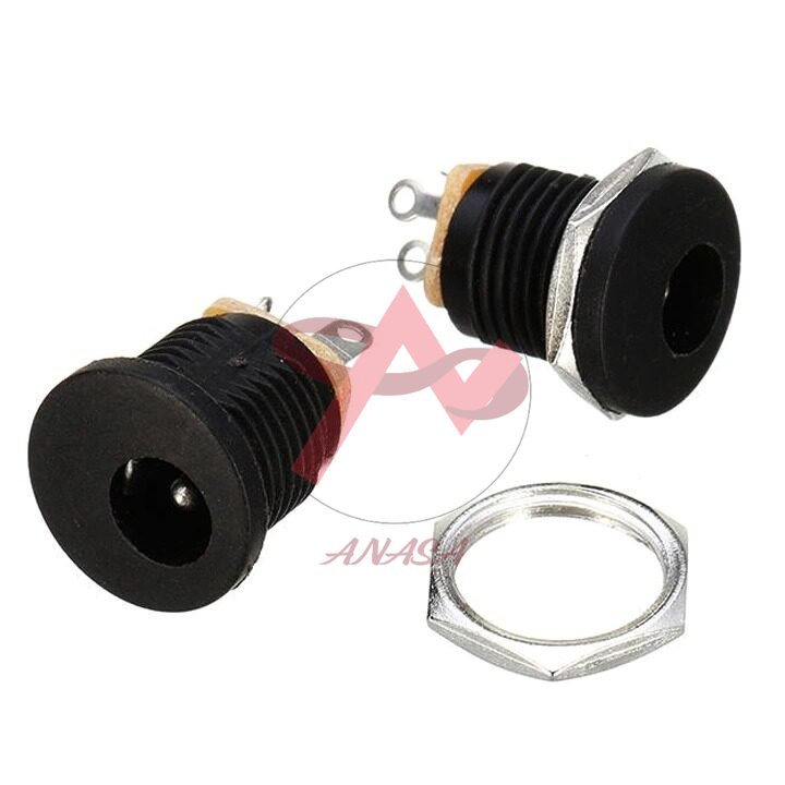 Combo 5 Cặp Jack DC Có Ốc Vặn 5.5×2.1mm Đực-Cái