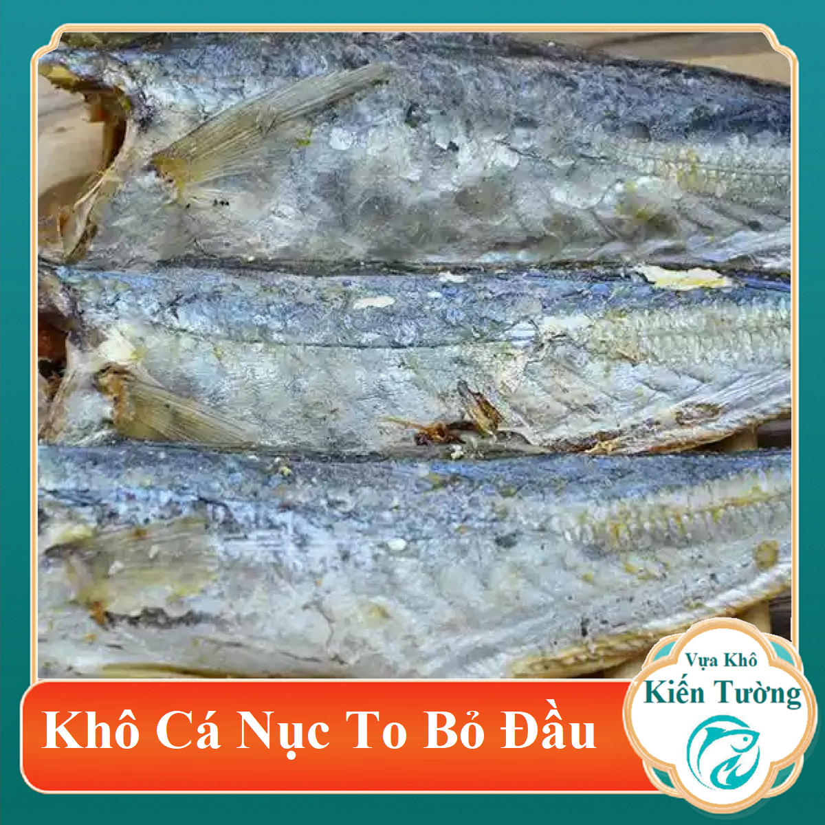 500g Cá Nục phơi khô, vị vừa ăn- Vựa Khô Kiến Tường