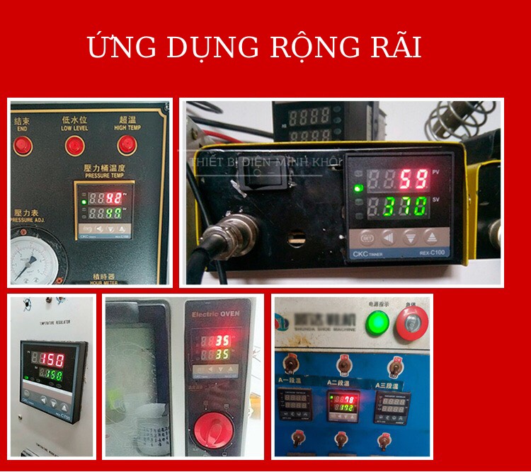 Bộ điều khiển nhiệt độ rkc rex-c100,rex-c700, đồng hồ nhiệt, bộ khống chế, ngõ ra rơ le, relay, timer