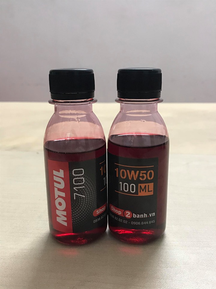 Nhớt Motul 7100 10W50 4T chiết lẻ 100ml