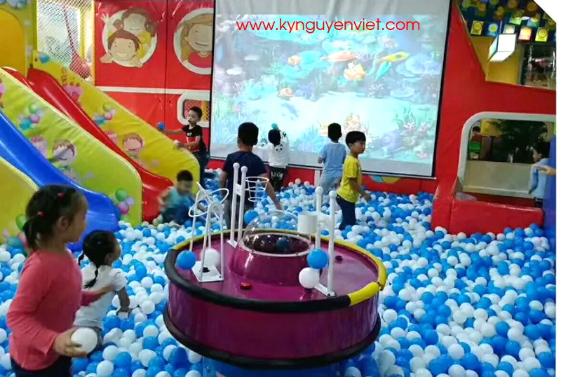 Máy Chiếu Tương Tác Ném Bóng Khu Vui Chơi
