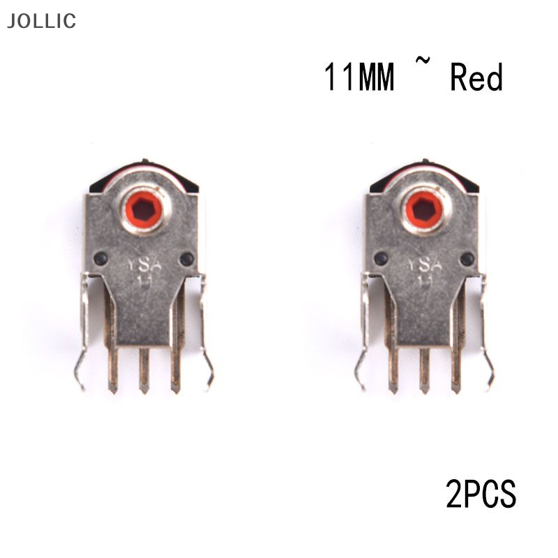 Jollic 2 Bộ giải mã chính xác cao bộ mã hóa bánh xe cuộn chuột quay 9mm/11mm