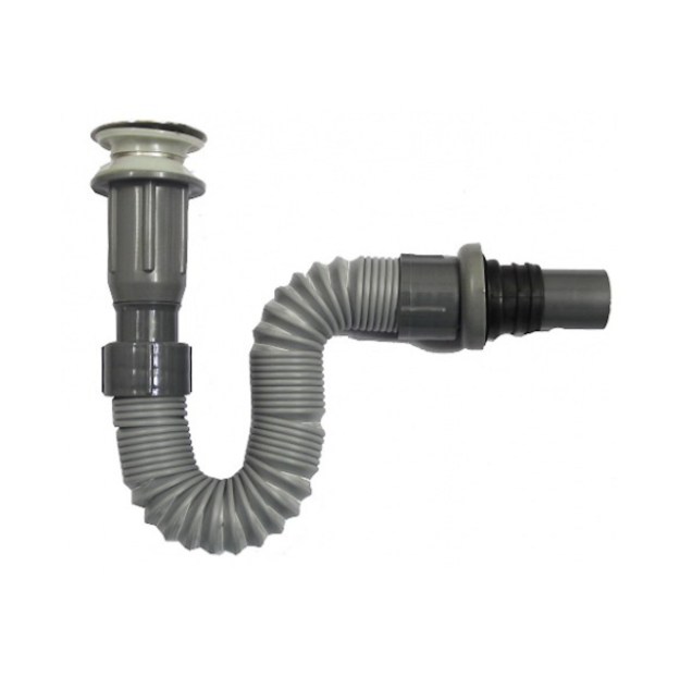 Bộ xả lavabo nhựa ABS-đầu inox